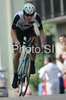Third placed David Zabriskie of USA riding during Men elite time trial race of UCI Road Cycling World Championships in Varese, Italy. Men elite time trial of UCI Road cycling World Championships was held in Varese, Italy, on Thursday 25th of September 2008.
