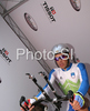 Gregor Gazvoda of Slovenia geting ready for his ride in Elite Men time trial race of UCI Road Cycling World Championships in Varese, Italy. Elite Men time trial of UCI Road cycling World Championships was held in Varese, Italy, on Thursday 25th of September 2008.
