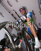 Gregor Gazvoda of Slovenia geting ready for his ride in Elite Men time trial race of UCI Road Cycling World Championships in Varese, Italy. Elite Men time trial of UCI Road cycling World Championships was held in Varese, Italy, on Thursday 25th of September 2008.
