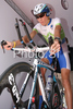 Janez Brajkovic of Slovenia geting ready for his ride in Elite Men time trial race of UCI Road Cycling World Championships in Varese, Italy. Elite Men time trial of UCI Road cycling World Championships was held in Varese, Italy, on Thursday 25th of September 2008.
