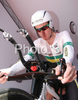 Michael Rogers of Australia geting ready for his ride in Elite Men time trial race of UCI Road Cycling World Championships in Varese, Italy. Elite Men time trial of UCI Road cycling World Championships was held in Varese, Italy, on Thursday 25th of September 2008.
