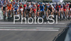 Cyclists riding during Men U23 road race of UCI Road Cycling World Championships in Varese, Italy. Men U23 road race of UCI Road cycling World Championships was held in Varese, Italy, on Friday 26th of September 2008.
