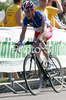 Biel Kadri of France riding during Men U23 road race of UCI Road Cycling World Championships in Varese, Italy. Men U23 road race of UCI Road cycling World Championships was held in Varese, Italy, on Friday 26th of September 2008.
