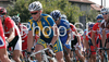 Johan Lindgren of Sweden riding during Men U23 road race of UCI Road Cycling World Championships in Varese, Italy. Men U23 road race of UCI Road cycling World Championships was held in Varese, Italy, on Friday 26th of September 2008.
