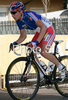 Cyril Gautier of France riding during Men U23 road race of UCI Road Cycling World Championships in Varese, Italy. Men U23 road race of UCI Road cycling World Championships was held in Varese, Italy, on Friday 26th of September 2008.

