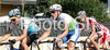 Blaz Furdi of Slovenia riding during Men U23 road race of UCI Road Cycling World Championships in Varese, Italy. Men U23 road race of UCI Road cycling World Championships was held in Varese, Italy, on Friday 26th of September 2008.
