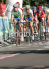 Blaz Furdi of Slovenia leading chasing group during Men U23 road race of UCI Road Cycling World Championships in Varese, Italy. Men U23 road race of UCI Road cycling World Championships was held in Varese, Italy, on Friday 26th of September 2008.
