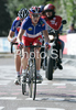 Cyril Gautier of France riding during Men U23 road race of UCI Road Cycling World Championships in Varese, Italy. Men U23 road race of UCI Road cycling World Championships was held in Varese, Italy, on Friday 26th of September 2008.
