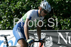 Dejan Bajt of Slovenia riding during Men U23 road race of UCI Road Cycling World Championships in Varese, Italy. Men U23 road race of UCI Road cycling World Championships was held in Varese, Italy, on Friday 26th of September 2008.
