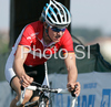 Dominik Nerz of Germany riding during Men U23 road race of UCI Road Cycling World Championships in Varese, Italy. Men U23 road race of UCI Road cycling World Championships was held in Varese, Italy, on Friday 26th of September 2008.
