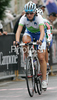 Polona Batagelj of Slovenia riding during Women elite road race of UCI Road Cycling World Championships in Varese, Italy. Women Elite road race of UCI Road cycling World Championships was held in Varese, Italy, on Saturday 27th of September 2008.

