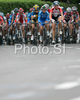 Cyclists riding during Women elite road race of UCI Road Cycling World Championships in Varese, Italy. Women Elite road race of UCI Road cycling World Championships was held in Varese, Italy, on Saturday 27th of September 2008.
