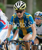 Fourth placed Emma Johansson of Sweden riding during Women elite road race of UCI Road Cycling World Championships in Varese, Italy. Women Elite road race of UCI Road cycling World Championships was held in Varese, Italy, on Saturday 27th of September 2008.
