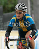 Monica Holler of Sweden riding during Women elite road race of UCI Road Cycling World Championships in Varese, Italy. Women Elite road race of UCI Road cycling World Championships was held in Varese, Italy, on Saturday 27th of September 2008.

