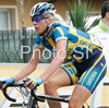 Emilia Fahlin of Sweden riding during Women elite road race of UCI Road Cycling World Championships in Varese, Italy. Women Elite road race of UCI Road cycling World Championships was held in Varese, Italy, on Saturday 27th of September 2008.
