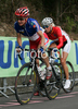 Maryline Salvetat of France riding during Women elite road race of UCI Road Cycling World Championships in Varese, Italy. Women Elite road race of UCI Road cycling World Championships was held in Varese, Italy, on Saturday 27th of September 2008.
