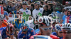 Janez Brajkovic of Slovenia (L) and Gorazd Stangelj of Slovenia (R) on start of Men elite road race of UCI Road Cycling World Championships in Varese, Italy. Men Elite road race of UCI Road cycling World Championships was held in Varese, Italy, on Sunday 28th of September 2008.
