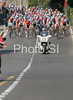 Cyclists riding during Men elite road race of UCI Road Cycling World Championships in Varese, Italy. Men Elite road race of UCI Road cycling World Championships was held in Varese, Italy, on Sunday 28th of September 2008.
