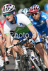 Grega Bole of Slovenia riding during Men elite road race of UCI Road Cycling World Championships in Varese, Italy. Men Elite road race of UCI Road cycling World Championships was held in Varese, Italy, on Sunday 28th of September 2008.
