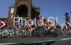 Sylvain Chavanel of France riding during Men elite road race of UCI Road Cycling World Championships in Varese, Italy. Men Elite road race of UCI Road cycling World Championships was held in Varese, Italy, on Sunday 28th of September 2008.
