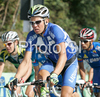 Kjell Carlstrom of Finland riding during Men elite road race of UCI Road Cycling World Championships in Varese, Italy. Men Elite road race of UCI Road cycling World Championships was held in Varese, Italy, on Sunday 28th of September 2008.
