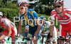 Marcus Ljungqvist of Sweden riding during Men elite road race of UCI Road Cycling World Championships in Varese, Italy. Men Elite road race of UCI Road cycling World Championships was held in Varese, Italy, on Sunday 28th of September 2008.
