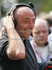 Paolo Bettini as commentator at the start of first stage of 92nd Giro d Italia, team time trial race. First stage of 92nd Giro d Italia was held on 9th of May 2009, in Venezia, Italy.
