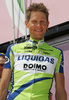 Kjell Carlstrom of Finland (Liquigas) before second stage of 92nd Giro d Italia. Second stage of 92nd Giro d Italia in length of 156km was held on 10th of May 2009, and was leading riders from Venezia, Italy, to Trieste, Italy.
