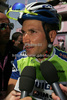 Ivan Basso of Italy (Liquigas) before second stage of 92nd Giro d Italia. Second stage of 92nd Giro d Italia in length of 156km was held on 10th of May 2009, and was leading riders from Venezia, Italy, to Trieste, Italy.

