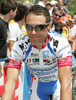 Gilberto Simoni of Italy (Serramenti PVC Diquigiovanni-Androni Giocattoli) before second stage of 92nd Giro d Italia. Second stage of 92nd Giro d Italia in length of 156km was held on 10th of May 2009, and was leading riders from Venezia, Italy, to Trieste, Italy.

