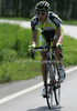 Leonardo Scarselli of Italy (ISD) riding solo during second stage of 92nd Giro d Italia. Second stage of 92nd Giro d Italia in length of 156km was held on 10th of May 2009, and was leading riders from Venezia, Italy, to Trieste, Italy.
