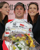 Mark Cavendish of Great Britain (Team Columbia Highroad) in  white jersey after second stage of 92nd Giro d Italia. Second stage of 92nd Giro d Italia in length of 156km was held on 10th of May 2009, and was leading riders from Venezia, Italy, to Trieste, Italy.
