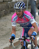 Francesco Gavazzi of Italy (Lampre - N.G.C.) at first GPM at Passo Rolle during fifth stage of 92nd Giro d Italia. Fifth stage of 92nd Giro d Italia in length of 125km was held on 13th of May 2009, and was leading riders from San Martino di Castrozza, Italy to Alpe di Siusi, Italy.
