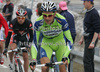 Ivan Basso of Italy (Liquigas) at first GPM at Passo Rolle during fifth stage of 92nd Giro d Italia. Fifth stage of 92nd Giro d Italia in length of 125km was held on 13th of May 2009, and was leading riders from San Martino di Castrozza, Italy to Alpe di Siusi, Italy.
