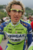 Franco Pellizotti of Italy (Liquigas) before sixth stage of 92nd Giro d Italia. Sixth stage of 92nd Giro d Italia in length of 248km was held on 14th of May 2009, and was leading riders from Bressanone, Italy to Mayrhofen im Zillertal, Austria.
