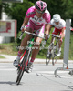 Gregor Gazvoda of Slovenia (Eqa - Meitan Hompo) riding in category Elite / U23 at the circuit race Kranj (Po ulicah Kranja). The race was 78 km long and was held on Sunday, 31th of may, 2009.
