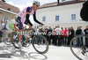 Mitja Mahoric of Slovenia (Radenska KD Financna tocka) riding in category Elite / U23 at the circuit race Kranj (Po ulicah Kranja). The race was 78 km long and was held on Sunday, 31th of may, 2009.
