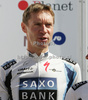 Jens Voigt of Germany (Team Saxo Bank) at the start of first stage of Tour de Slovenie 2009 from Koper, Slovenia to Villach (Austria). The first stage was 229 km long and it was held on Thursday, 18th of June, 2009.

