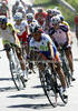 Alan Majersic of Slovenia (Slovenian national team) riding in the second stage of Tour de Slovenie 2009 from Kamnik to Ljubljana (Ljubljana castle). The second stage was 143 km long and it was held on Friday, 19th of June, 2009.
