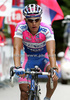 Winner Simon Spilak of Slovenia (Lampre NGC) finishing the third stage of Tour de Slovenie 2009 from Lenart to Krvavec. The third stage was 177 km long and it was held on Sunday, 20th of June, 2009.
