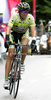 Fifth placed Dario David Cioni of Italy (ISD) finishing the third stage of Tour de Slovenie 2009 from Lenart to Krvavec. The third stage was 177 km long and it was held on Sunday, 20th of June, 2009.
