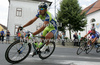 Francesco Chicchi of Italy (Liquigas) riding in the fourth stage of Tour de Slovenie 2009 from Sentjernej to Novo mesto. The fourth stage was 153 km long and it was held on Sunday, 21st of June, 2009.
