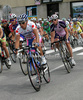 Simon Spilak of Slovenia (Lampre NGC) riding in the fourth stage of Tour de Slovenie 2009 from Sentjernej to Novo mesto. The fourth stage was 153 km long and it was held on Sunday, 21st of June, 2009.
