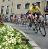 Jakob Fuglsang of Denmark (Team Saxo Bank) riding in the fourth stage of Tour de Slovenie 2009 from Sentjernej to Novo mesto. The fourth stage was 153 km long and it was held on Sunday, 21st of June, 2009.
