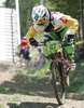 Rafael Alvarez de Lara L. of Spain riding during the qualification of the European 4X championship in Crn Trn at Ajdovscina, Slovenija. The European championship in 4X (4-cross) was held on Saturday, 27th of June, 2009 in Ajdovscina, Slovenija.

