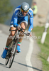 Alfredo Balloni of Italy riding during men U23 UCI Road cycling World Championships time trial race in Mendrisio, Switzerland. 33.2km long men U23 time trial race was held in Mendrisio, Switzerland, on 23rd of September 2009.
