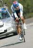 Blaz Jarc of Slovenia riding during men U23 UCI Road cycling World Championships time trial race in Mendrisio, Switzerland. 33.2km long men U23 time trial race was held in Mendrisio, Switzerland, on 23rd of September 2009.
