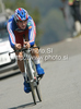 Johan Le Bon of France riding during men U23 UCI Road cycling World Championships time trial race in Mendrisio, Switzerland. 33.2km long men U23 time trial race was held in Mendrisio, Switzerland, on 23rd of September 2009.
