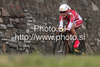 Third placed Linda Melanie Villumsen of Denmark riding during women UCI Road cycling World Championships time trial race in Mendrisio, Switzerland. 26.8km long women time trial race was held in Mendrisio, Switzerland, on 23rd of September 2009.
