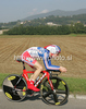 Nicolas Boisson of France riding during men U23 UCI Road cycling World Championships time trial race in Mendrisio, Switzerland. 33.2km long men U23 time trial race was held in Mendrisio, Switzerland, on 23rd of September 2009.
